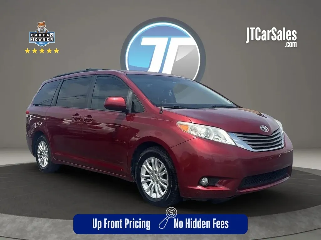 Red 2011 Toyota Sienna XLE Minivan 4D for sale in Broken Arrow, OK