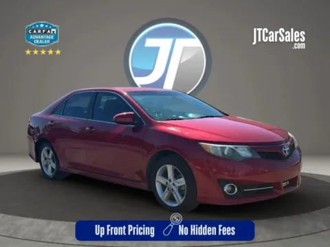 Red 2014 Toyota Camry SE Sedan 4D for sale in Broken Arrow, OK