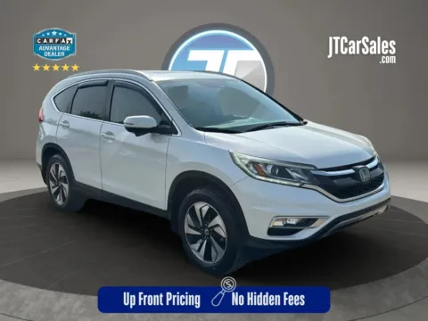 White 2016 Honda CR-V Touring Sport Utility 4D for sale in Broken Arrow, OK
