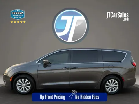 Gray 2019 Chrysler Pacifica Touring Plus Minivan 4D for sale in Broken Arrow, OK