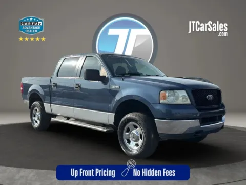Blue 2005 Ford F-150 SuperCrew Cab XLT Pickup 4D 5 1/2 ft for sale in Broken Arrow, OK