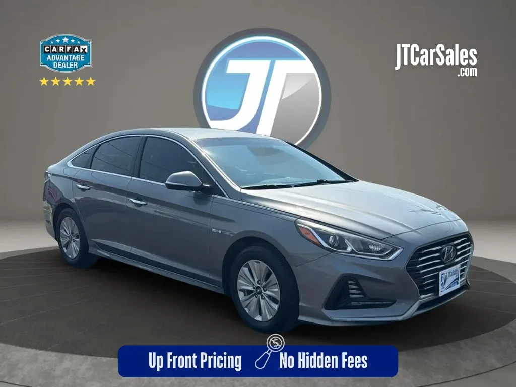 Gray 2018 Hyundai Sonata Hybrid SE Sedan 4D for sale in Broken Arrow, OK