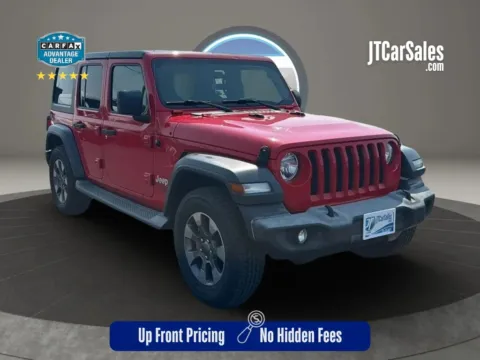 Red 2019 Jeep Wrangler Unlimited Sport S Sport Utility 4D for sale in Broken Arrow, OK
