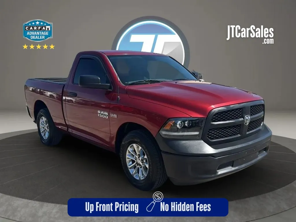 Red 2014 Ram 1500 Regular Cab Tradesman Pickup 2D 6 1/3 ft for sale in Broken Arrow, OK