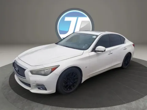 Another view of 2014 INFINITI Q50 3.7 Premium Sedan 4D for sale in Broken Arrow, OK at JT Wholesale Auto, Inc.