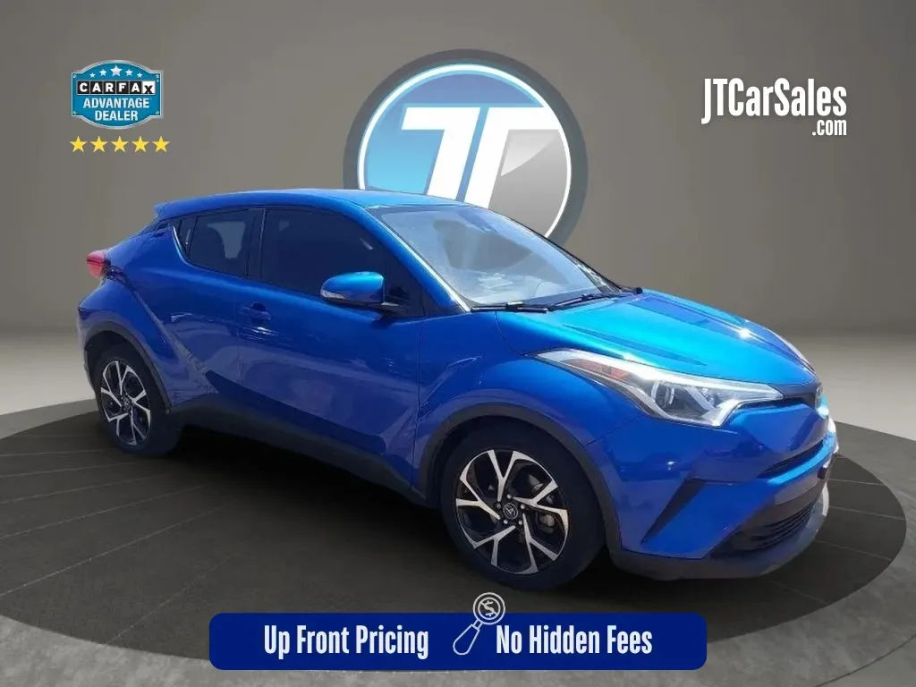 Blue 2018 Toyota C-HR XLE Sport Utility 4D for sale in Broken Arrow, OK