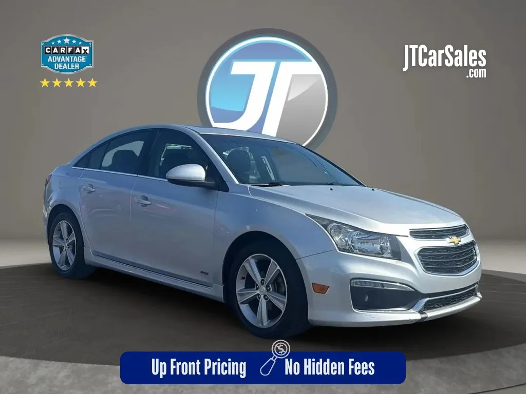 Silver 2015 Chevrolet Cruze 2LT Sedan 4D for sale in Broken Arrow, OK