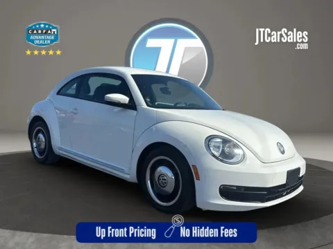 White 2012 Volkswagen Beetle 2.5L Hatchback 2D for sale in Broken Arrow, OK