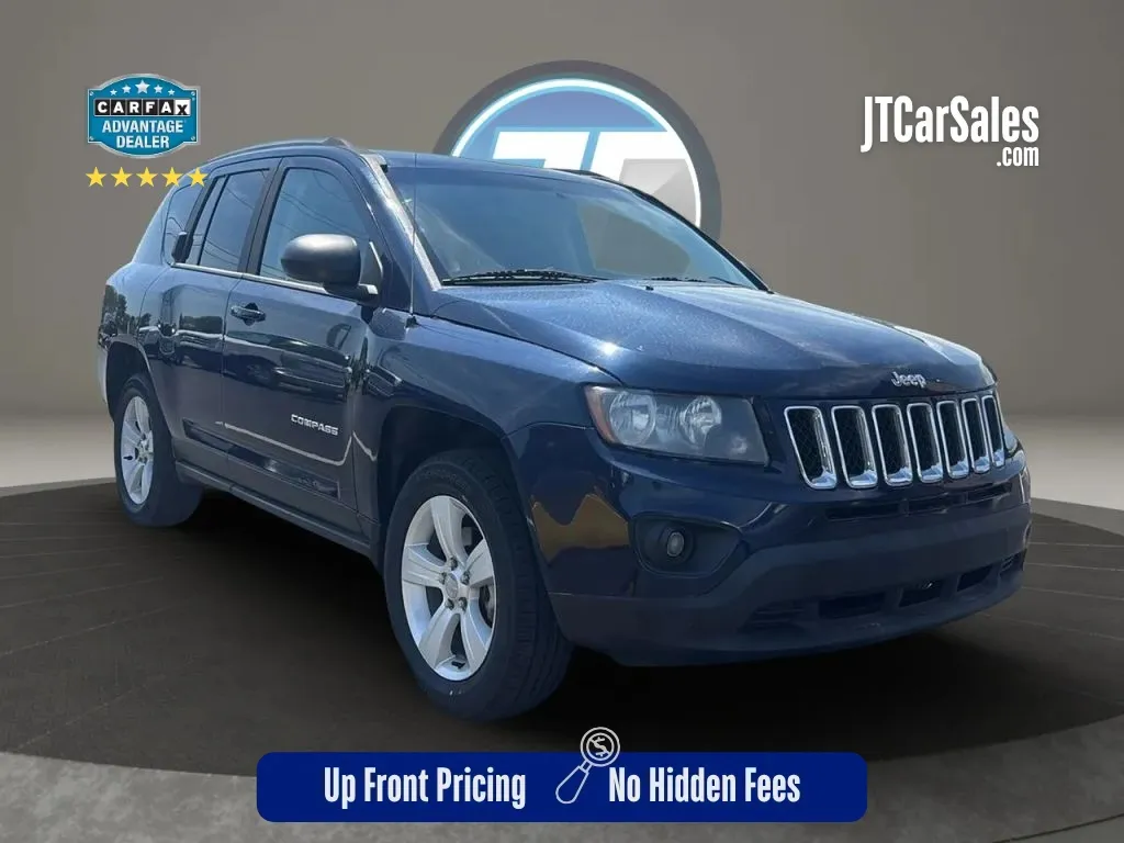 Blue 2014 Jeep Compass Sport SUV 4D for sale in Broken Arrow, OK