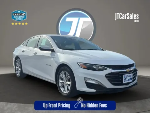 White 2019 Chevrolet Malibu LT Sedan 4D for sale in Broken Arrow, OK