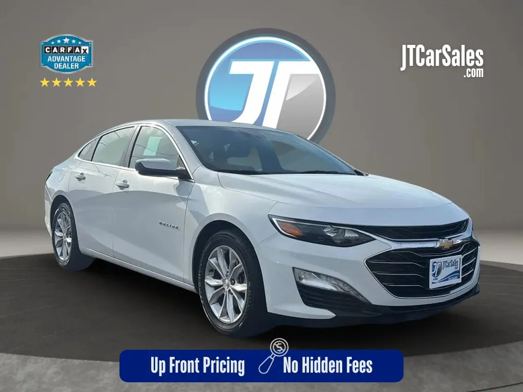 White 2019 Chevrolet Malibu LT Sedan 4D for sale in Broken Arrow, OK