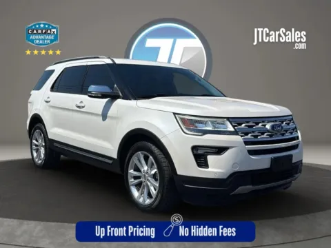 White 2019 Ford Explorer XLT Sport Utility 4D for sale in Broken Arrow, OK