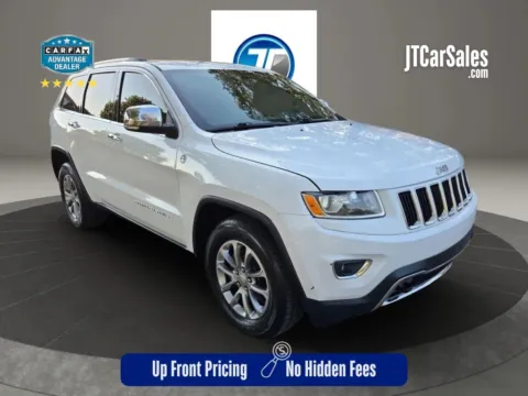 White 2015 Jeep Grand Cherokee Limited Sport Utility 4D for sale in Broken Arrow, OK