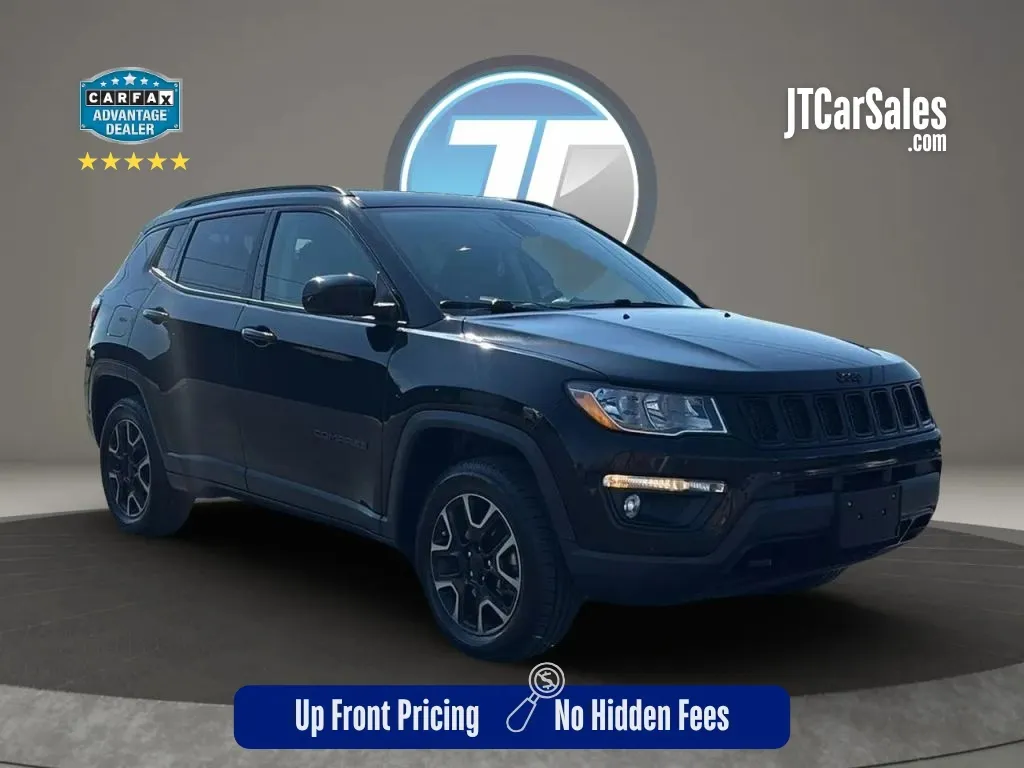 Black 2019 Jeep Compass Upland Sport Utility 4D for sale in Broken Arrow, OK