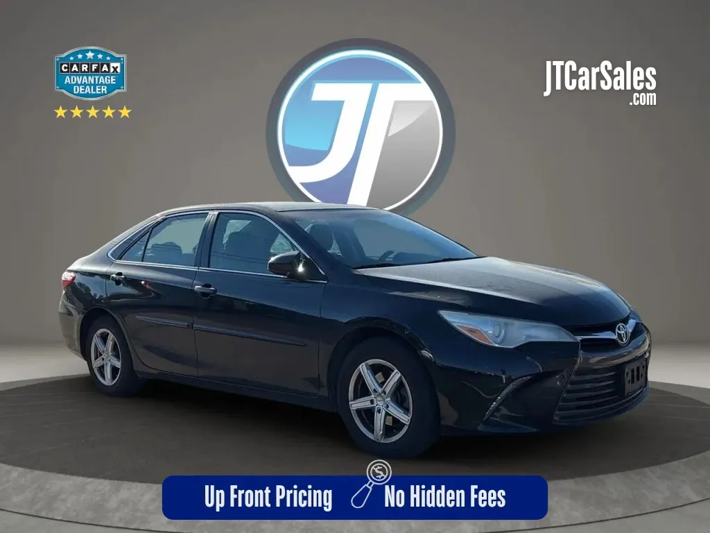 Black 2015 Toyota Camry LE Sedan 4D for sale in Broken Arrow, OK