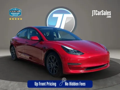 Red 2023 Tesla Model 3 Standard Sedan 4D for sale in Broken Arrow, OK