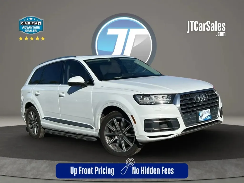 White 2017 Audi Q7 3.0T Premium Plus Sport Utility 4D for sale in Broken Arrow, OK