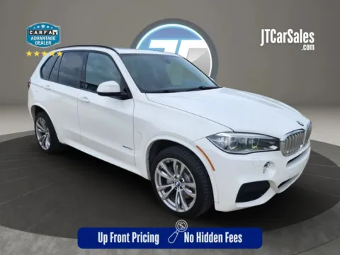 White 2015 BMW X5 xDrive50i Sport Utility 4D for sale in Broken Arrow, OK