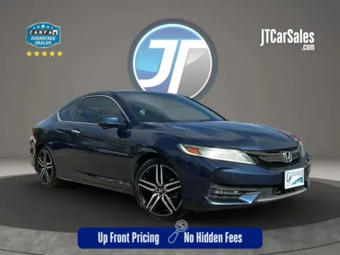 Blue 2017 Honda Accord Touring Coupe 2D for sale in Broken Arrow, OK