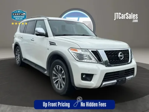 White 2018 Nissan Armada SL Sport Utility 4D for sale in Broken Arrow, OK