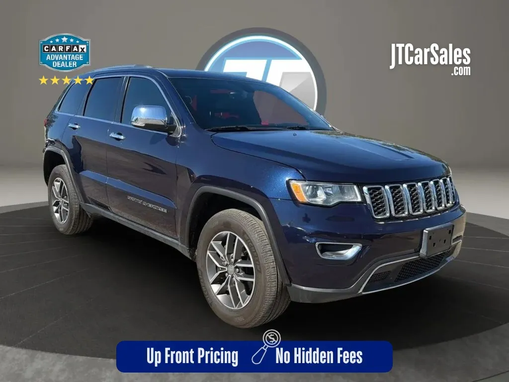 Blue 2017 Jeep Grand Cherokee Limited Sport Utility 4D for sale in Broken Arrow, OK