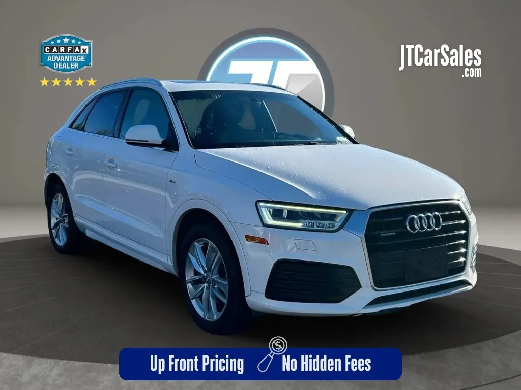 White 2018 Audi Q3 Premium Plus Sport Utility 4D for sale in Broken Arrow, OK