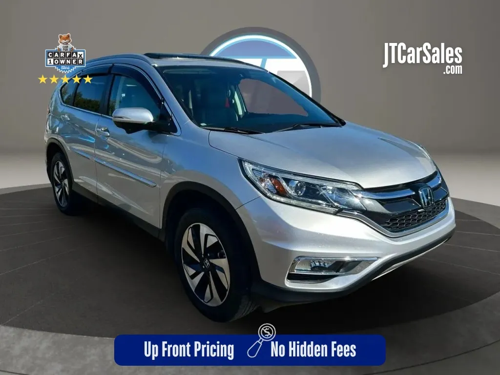 Silver 2016 Honda CR-V Touring Sport Utility 4D for sale in Broken Arrow, OK
