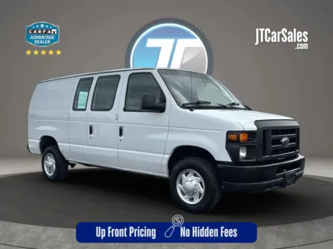 White 2012 Ford E150 Cargo Van 3D for sale in Broken Arrow, OK