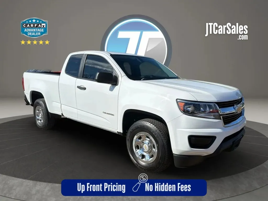 White 2019 Chevrolet Colorado Extended Cab Work Truck Pickup 4D 6 ft for sale in Broken Arrow, OK