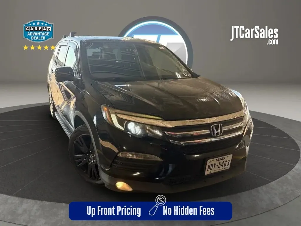 Black 2016 Honda Pilot EX-L Sport Utility 4D for sale in Broken Arrow, OK