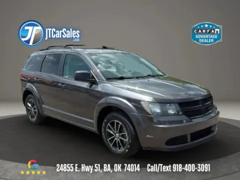 Gray 2018 Dodge Journey SE Sport Utility 4D for sale in Broken Arrow, OK