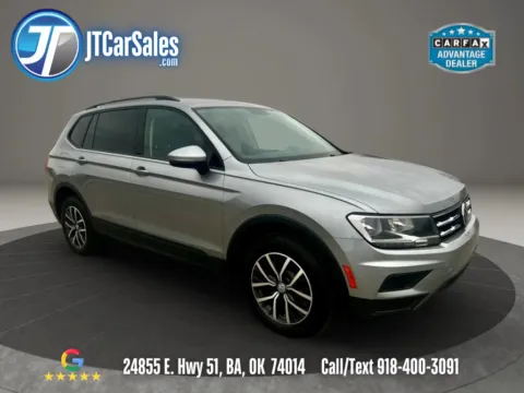 Gray 2021 Volkswagen Tiguan S Sport Utility 4D for sale in Broken Arrow, OK