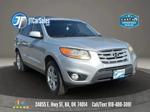 Silver 2010 Hyundai Santa Fe SE Sport Utility 4D for sale in Broken Arrow, OK