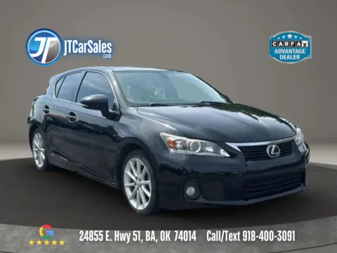 Black 2013 Lexus CT 200h Hatchback 4D for sale in Broken Arrow, OK