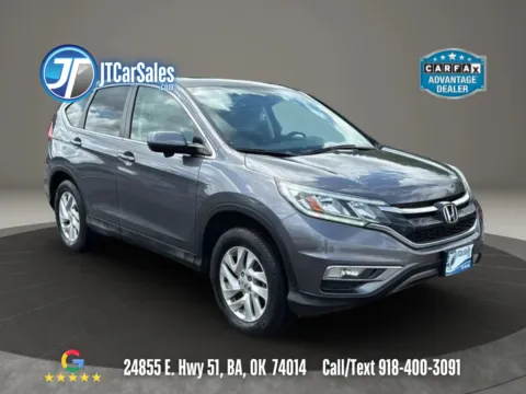 Gray 2015 Honda CR-V EX Sport Utility 4D for sale in Broken Arrow, OK