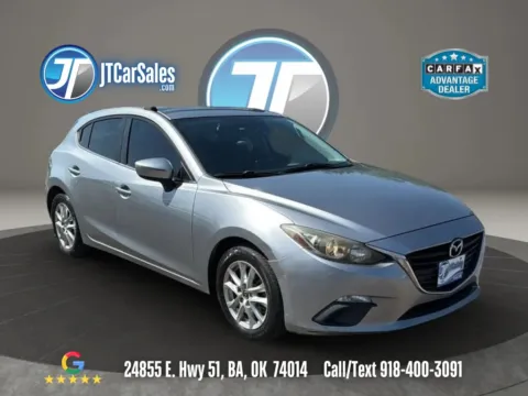 Silver 2014 MAZDA MAZDA3 i Grand Touring Hatchback 4D for sale in Broken Arrow, OK