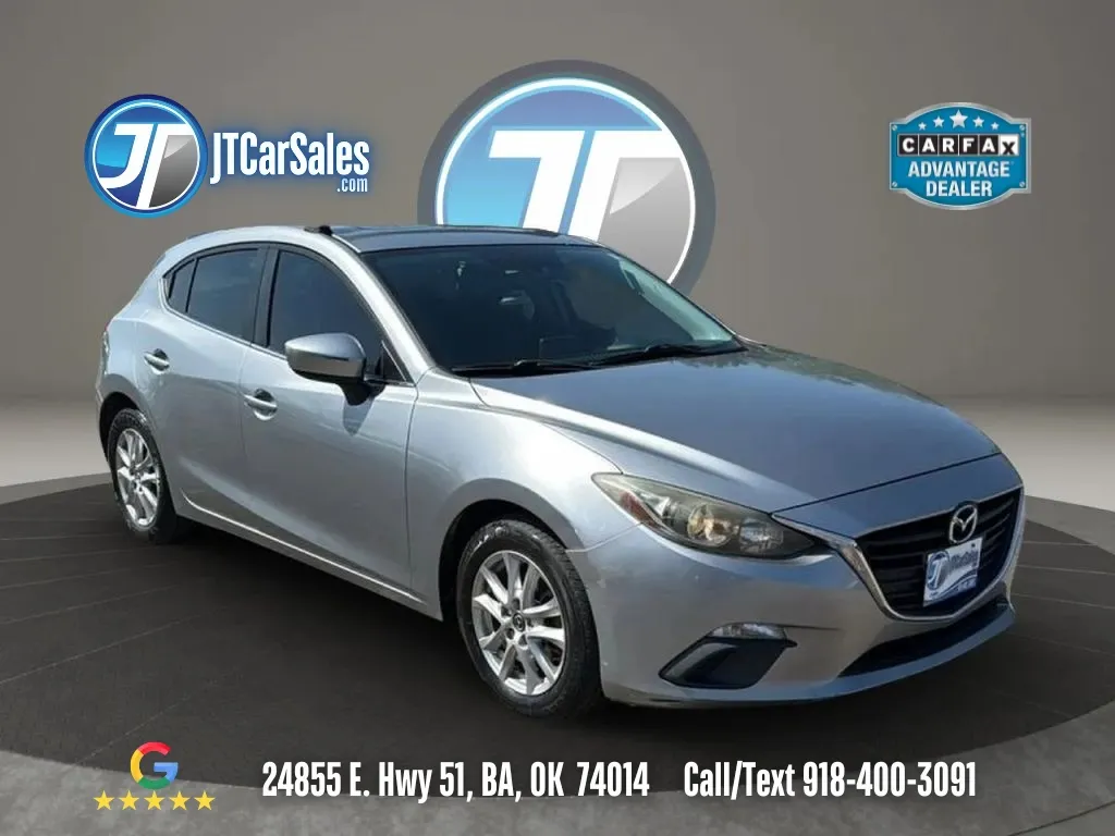 Silver 2014 MAZDA MAZDA3 i Grand Touring Hatchback 4D for sale in Broken Arrow, OK