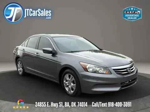 Gray 2012 Honda Accord LX-P Sedan 4D for sale in Broken Arrow, OK