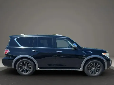 Another view of 2018 Nissan Armada Platinum Sport Utility 4D for sale in Broken Arrow, OK at JT Wholesale Auto, Inc.
