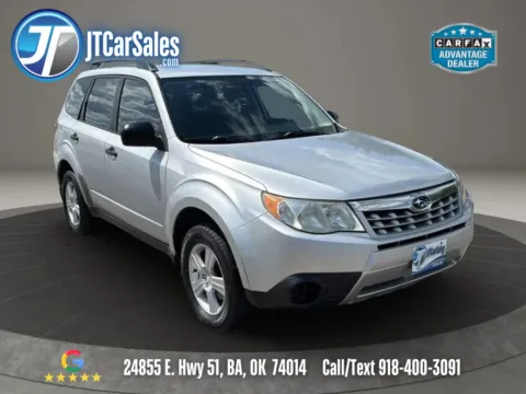 Silver 2011 Subaru Forester 2.5X Sport Utility 4D for sale in Broken Arrow, OK