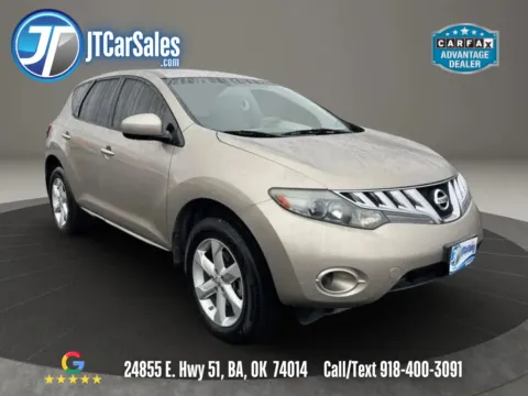 Beige 2010 Nissan Murano S Sport Utility 4D for sale in Broken Arrow, OK