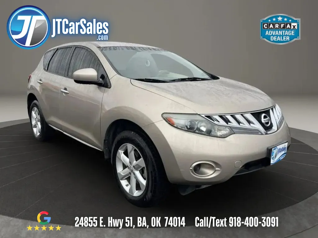 Beige 2010 Nissan Murano S Sport Utility 4D for sale in Broken Arrow, OK