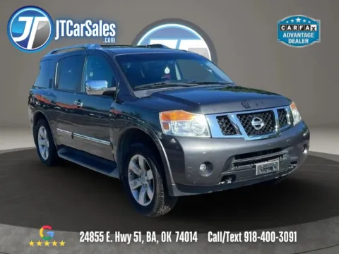 Gray 2011 Nissan Armada SL Sport Utility 4D for sale in Broken Arrow, OK