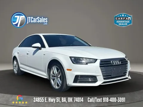 White 2017 Audi A4 Ultra Premium Sedan 4D for sale in Broken Arrow, OK