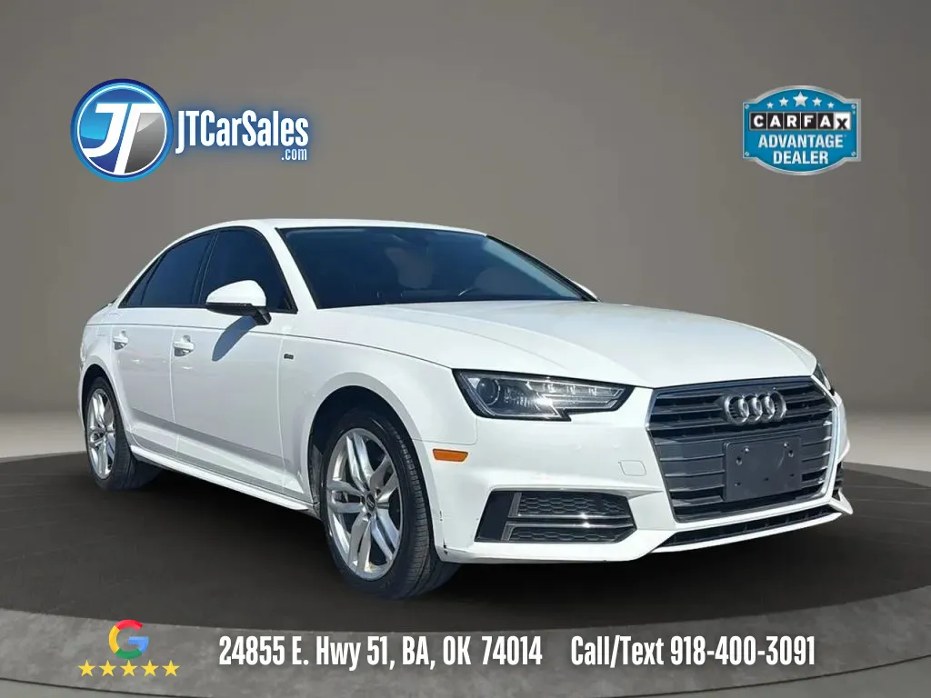 White 2017 Audi A4 Ultra Premium Sedan 4D for sale in Broken Arrow, OK