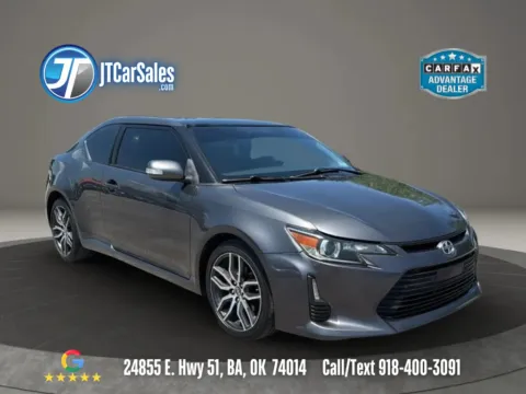 Gray 2015 Scion tC Hatchback Coupe 2D for sale in Broken Arrow, OK
