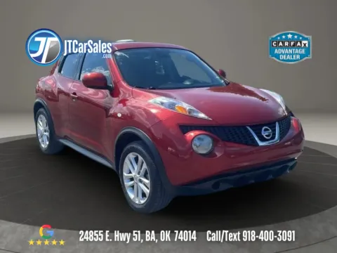 Red 2012 Nissan JUKE SV Sport Utility 4D for sale in Broken Arrow, OK