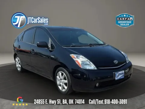 Black 2008 Toyota Prius Hatchback 4D for sale in Broken Arrow, OK