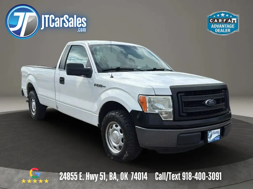 White 2014 Ford F-150 Regular Cab XL Pickup 2D 8 ft for sale in Broken Arrow, OK