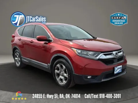 Red 2017 Honda CR-V EX-L w/Navigation Sport Utility 4D for sale in Broken Arrow, OK